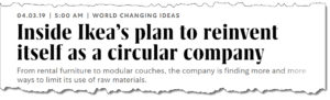 Ikea continues its journey to a Circular Furniture Economy 1